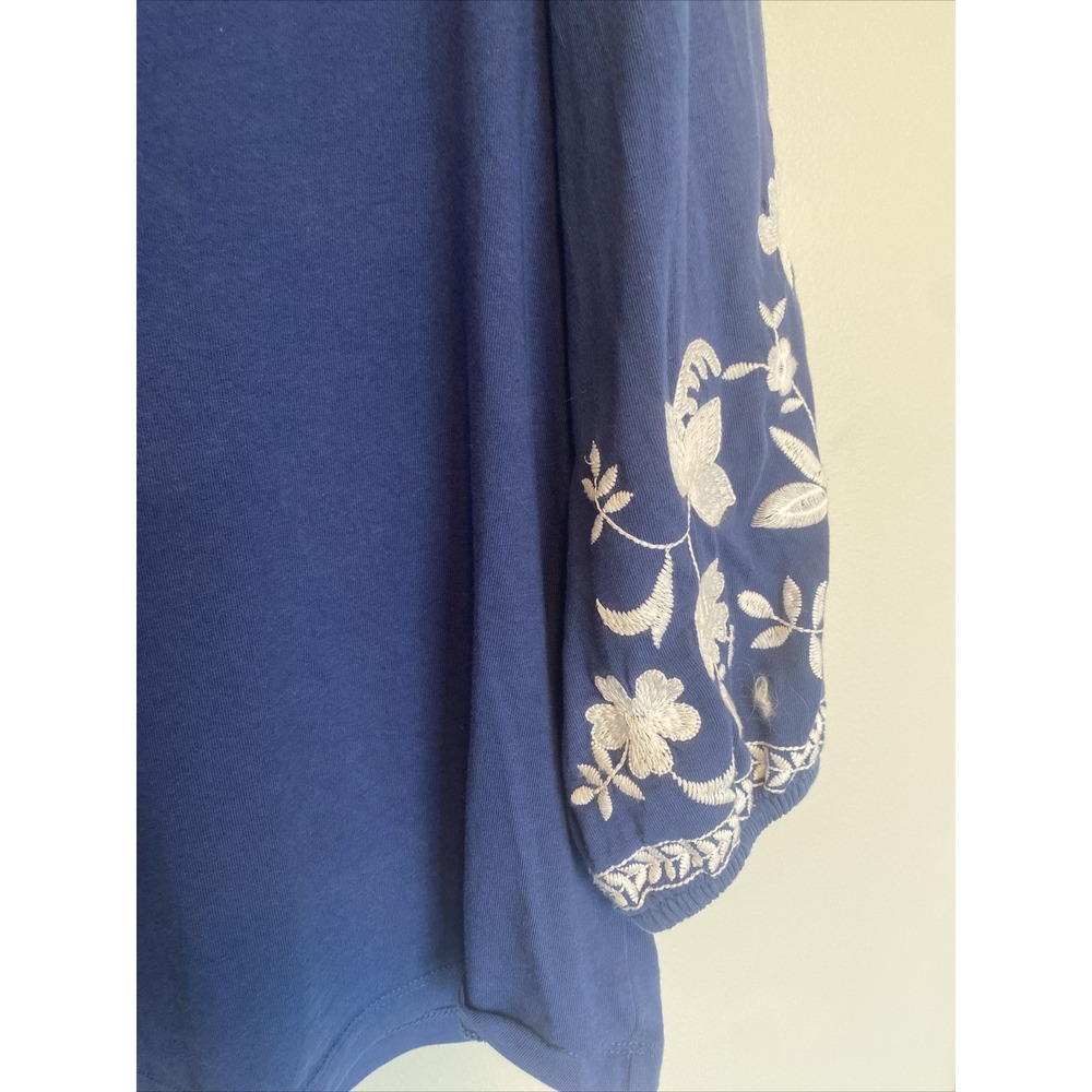 Lilly Pulitzer Kacia Knit Tunic Oyster Bay‎ Navy Size M - Picture 5 of 7